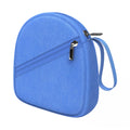 Headphone Case Compatible with JBL/Beats/Sony/BERIBES/SoundCore/TOZO/KVIDIO/JLab/Bose, Ultra-Thin Headphone Bag Travel Carrying Universal - Blue