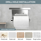 SetSail Toilet Paper Holder with Shelf