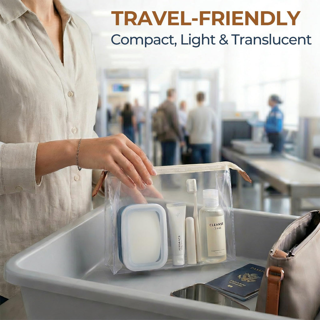 AIMAIAIMAI Travel Soap Case, Compact Silicone Travel Soap