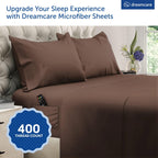 DREAMCARE Sheet Sets - 14 - Mocha Brown / Queen view 1