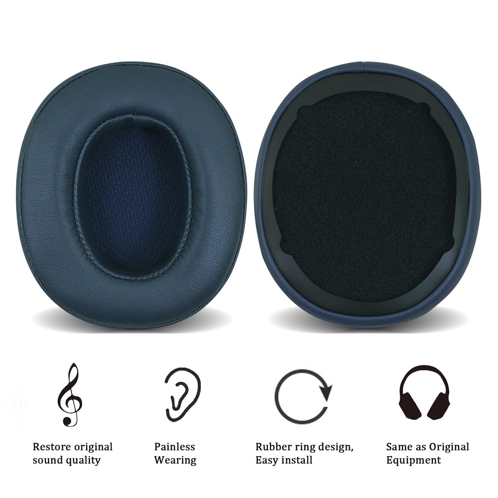 Replacement Ear Pads for Skullcandy Crusher Wireless/Evo/ANC Hesh 3/EVO/ANC - dark blue view 3