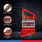 NEIKO 01925A Screw-Extractor And Left-Hand Drill-Bit Set, HSS M2 Steel Drill Bits, Alloy (additional view 3)