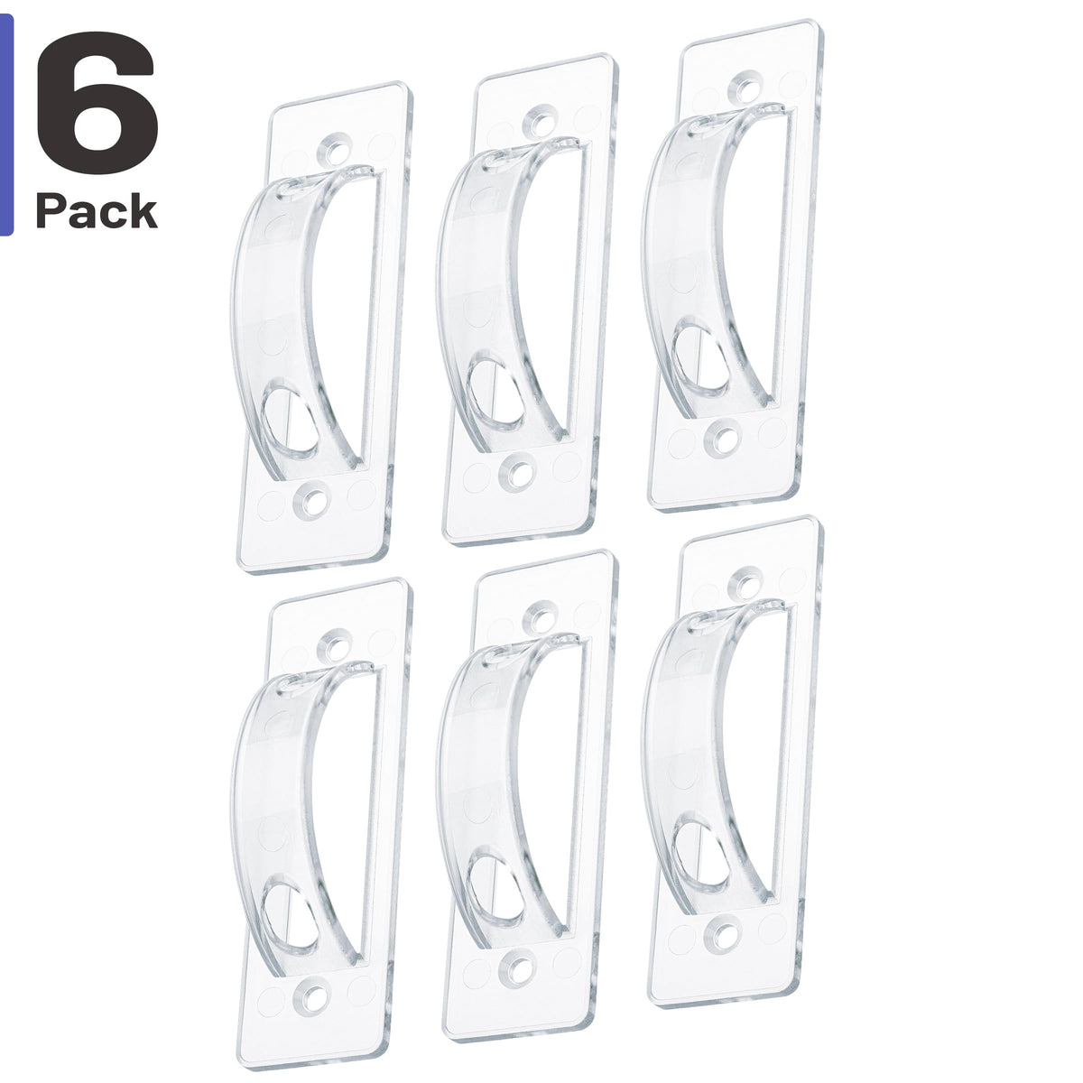 Bates Choice Bates- Light Switch Guard Cover, 6 Pack, Clear, Toggle Switch Cover, Light Switch Blocker (LSG6)
