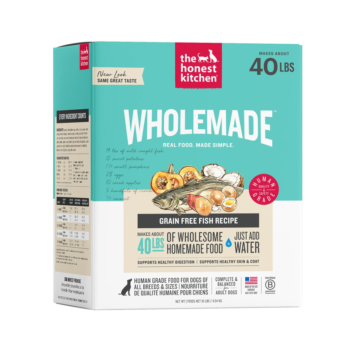 The Honest Kitchen Wholemade Grain Free