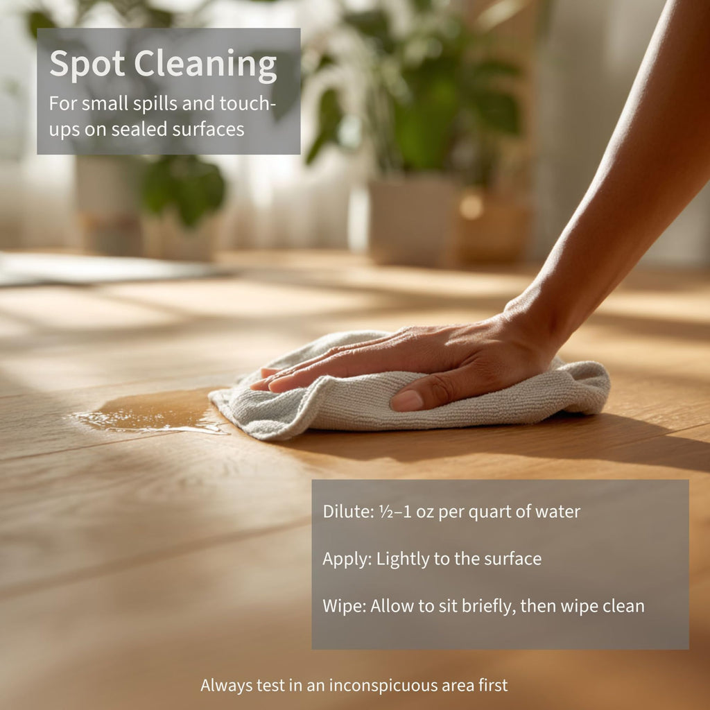 Lapew Luxury Floor Cleaner Concentrate for Mopping Tile, Laminate, Vinyl & Hardwood | Streak-Free, Low-Foam | 36 oz