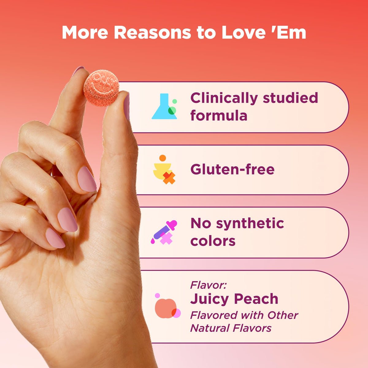 OLLY Probiotic + Prebiotic Gummy - view 3