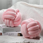 Namalu 2 Pcs Knot Pillow Decorative Throw Pillow - Light Pink / 7.87 Inches
