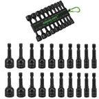 20-Piece Nut Driver - 20pcs 48mm Black