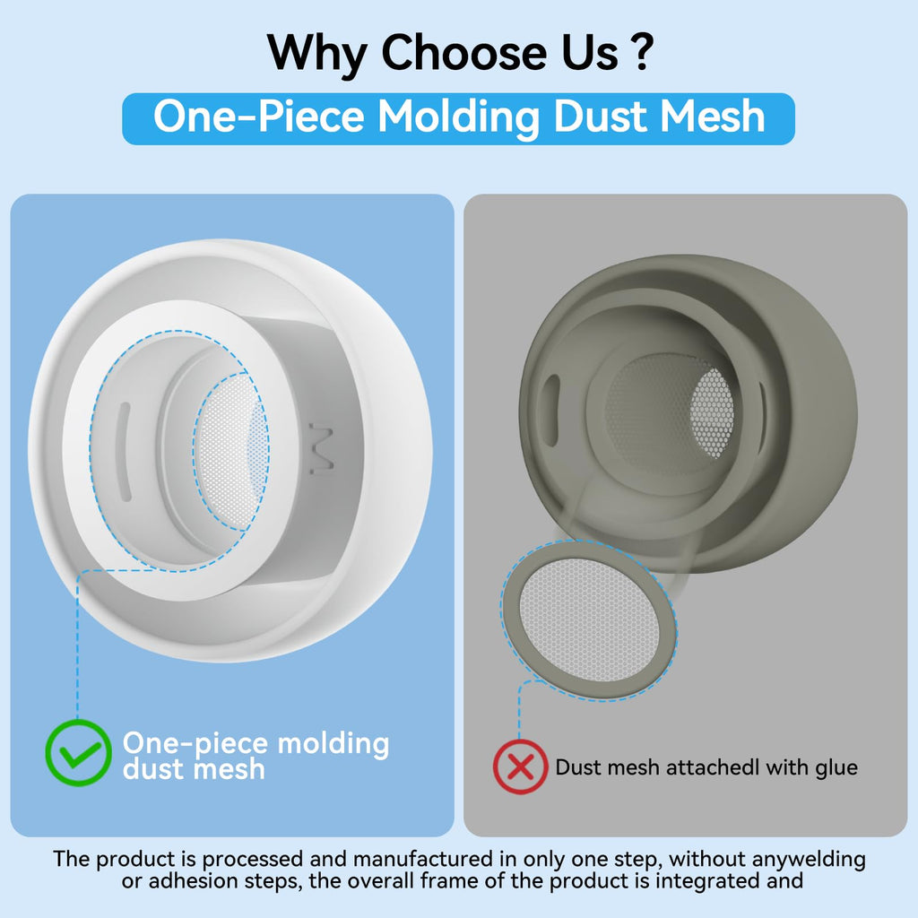 Pohgelan for AirPods Pro 3 Replacement Ear Tip(Small)-White (additional view 3)
