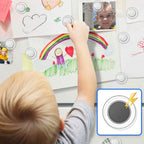 Grtard Magnets for Whiteboard, Round Fridge Magnets