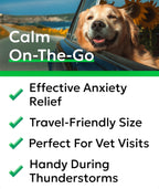 BARK&SPARK Hemp Calming Treats for Dogs - Stress, Anxiety Relief Treats (BS102_ADVANCED)