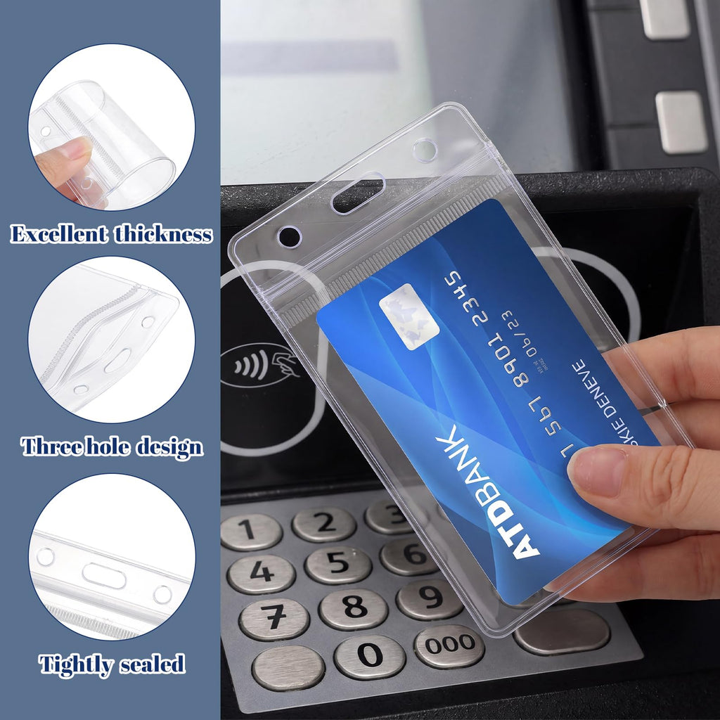 Badge Holders, Clear Waterproof ID