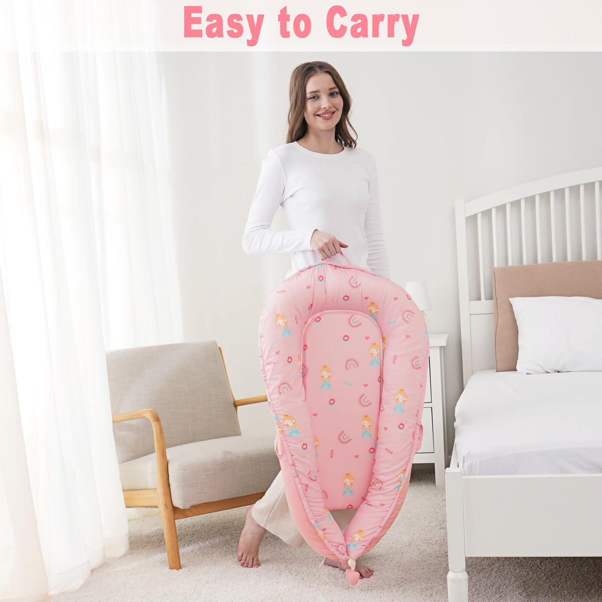Viviland Baby Lounger Cover - Princess view 3