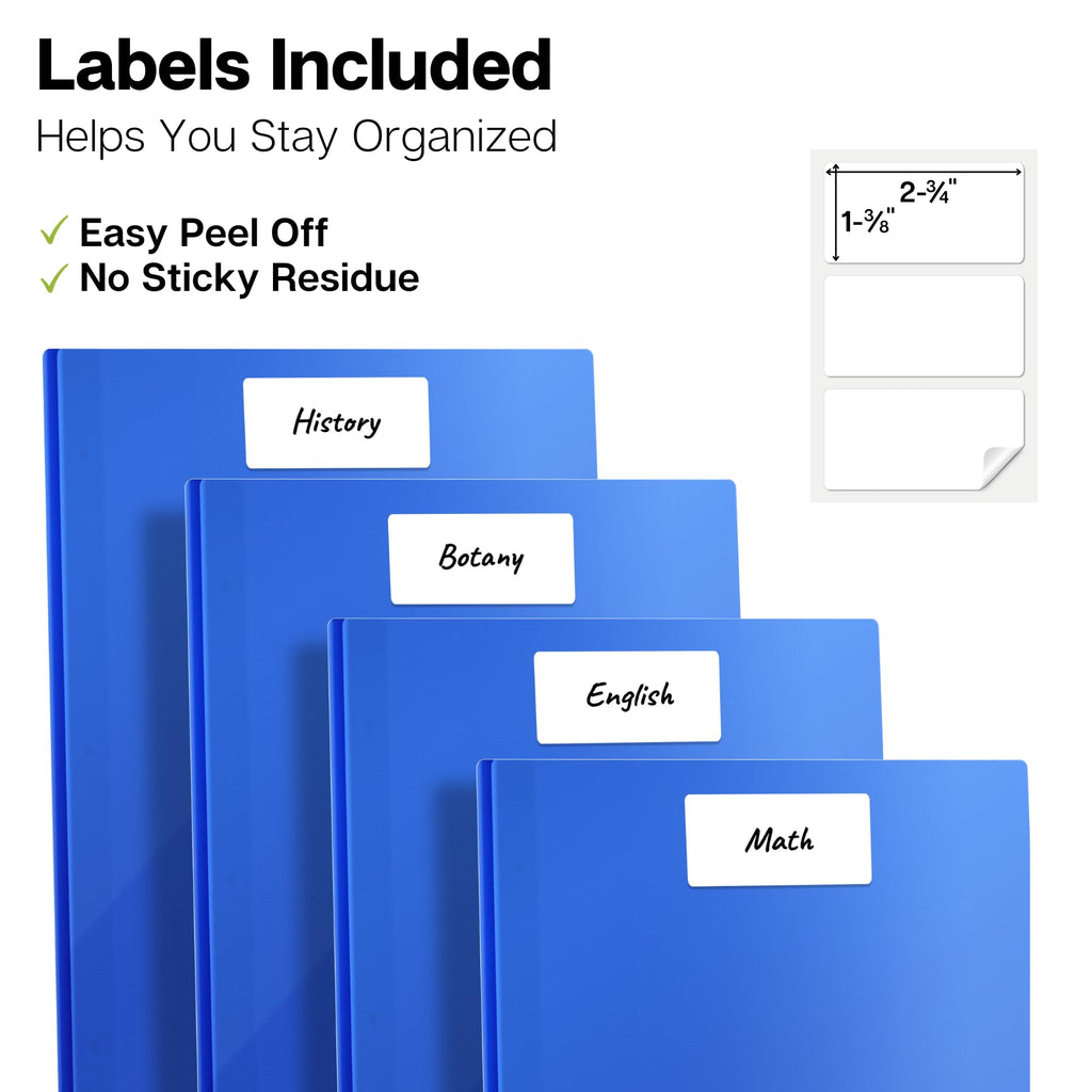 Dunwell Pocket Folders with Prongs