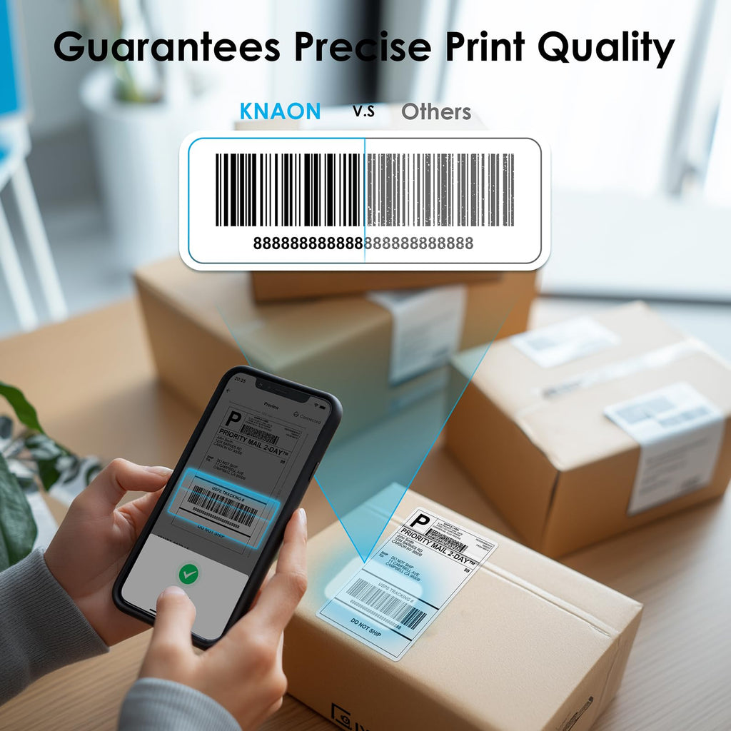 KNAON Bluetooth Thermal Label Printer - view 7
