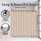 No Smell Shower Curtain Liner 72x72