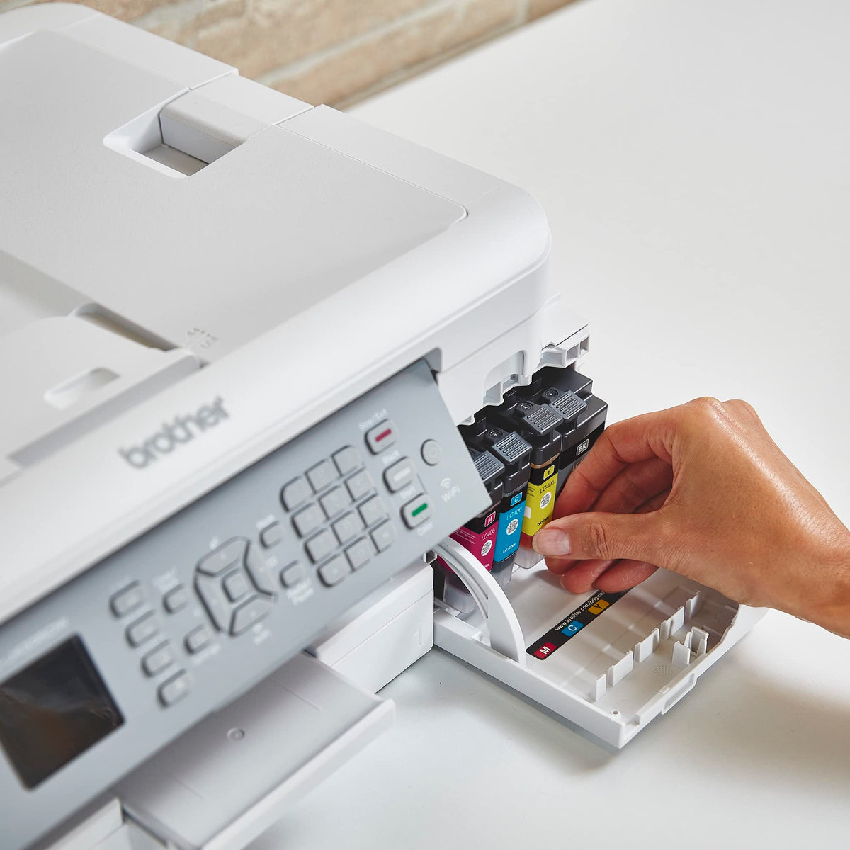 Brother LC406XLC High Yield Cyan Ink Cartridge (LC406XLCS)