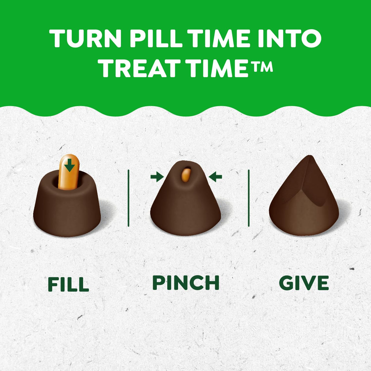 Greenies Pill Pockets Large Size Dog Treats, Hickory Smoke, 7.9 oz, 6-Pack (FBA_10100653)