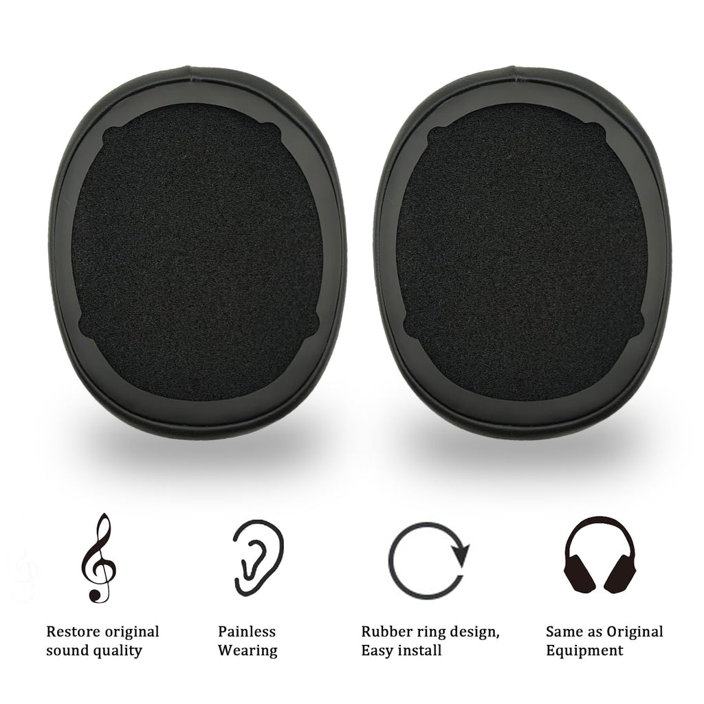 Replacement Ear Pads for Skullcandy Crusher Wireless/Evo/ANC Hesh 3/EVO/ANC - CG black view 3