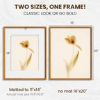 Fun Memories Wood Picture Frame - B.Teak / 16x20 view 2