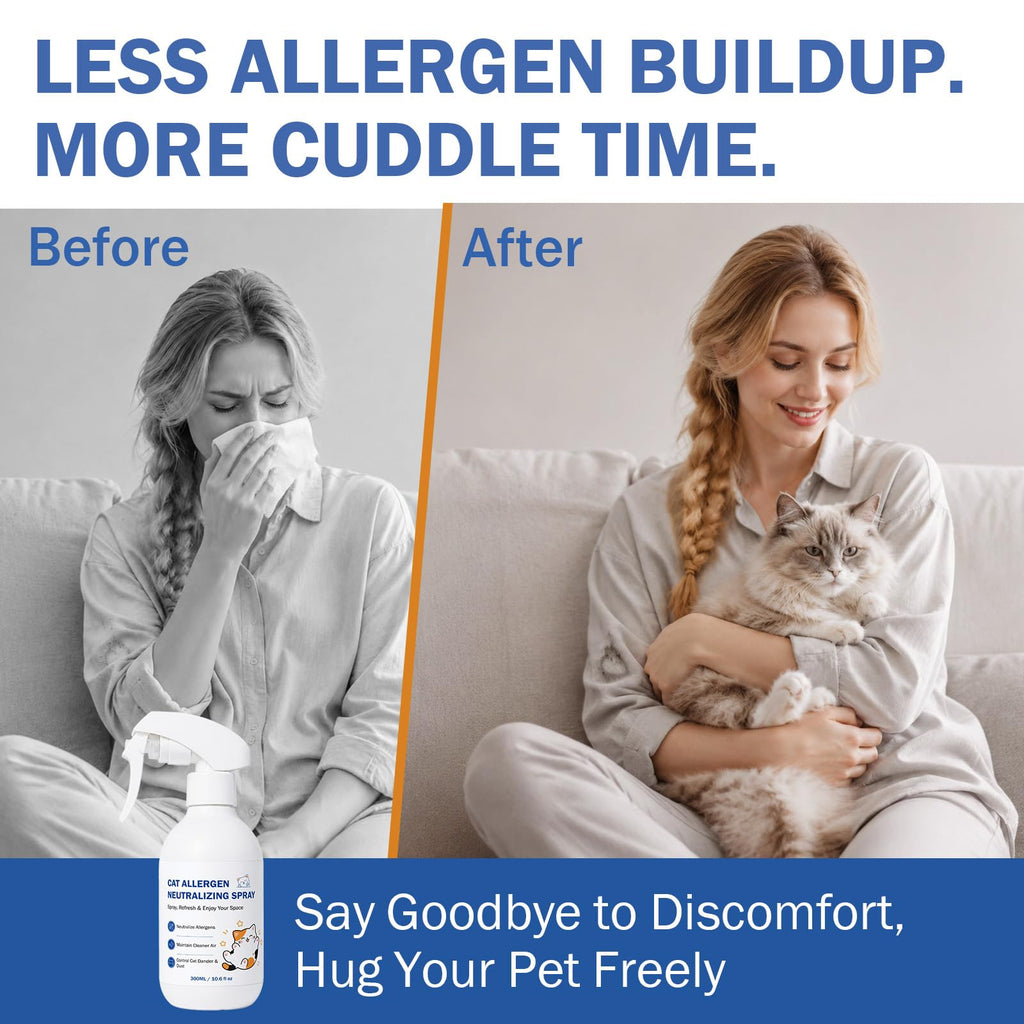 Cat Allergen Neutralizing Spray for Human & Home, Pet-Friendly Formula (additional view 5)