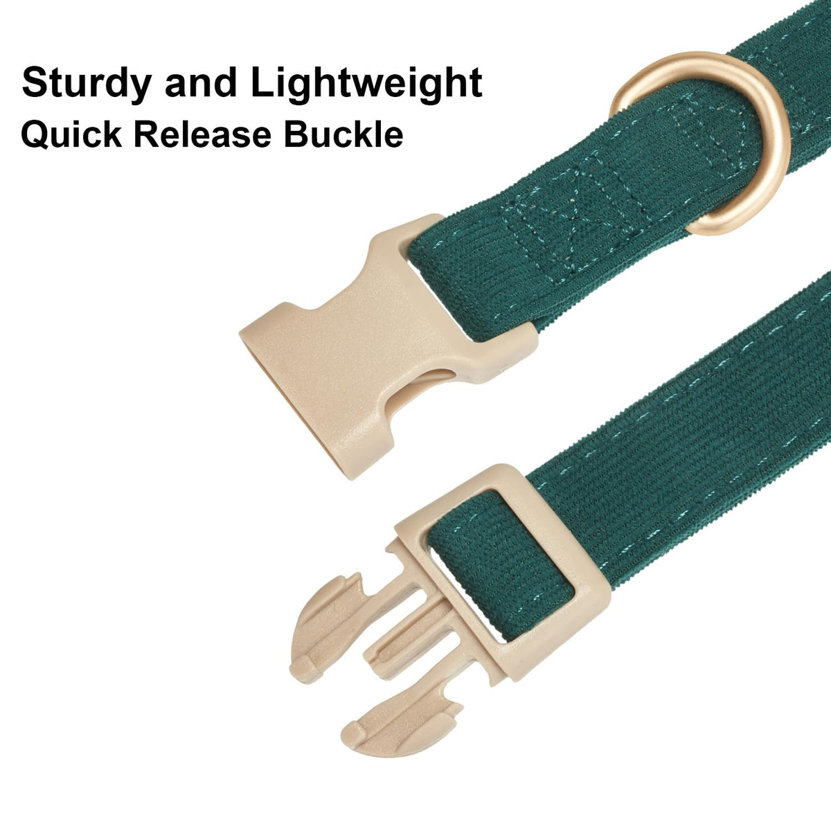 YUDOTE Corduroy Dog Collar and Leash Set - view 21