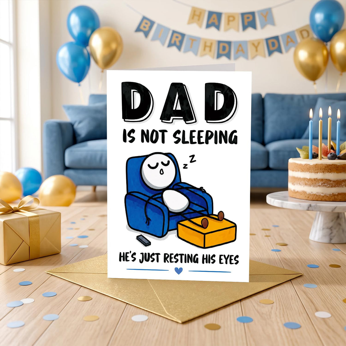 BRYUBR Birthday Card for Dad - Funny-12 view 5