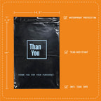 POLYSELLS Poly Mailers - black / 14.5"x19" 50 PCS view 6