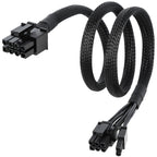 VORZOKISPL PCIe Cable for MSI Mag a750gl a850gl,8 Pin to 6+2 Pin GPU Power Cable for MSI