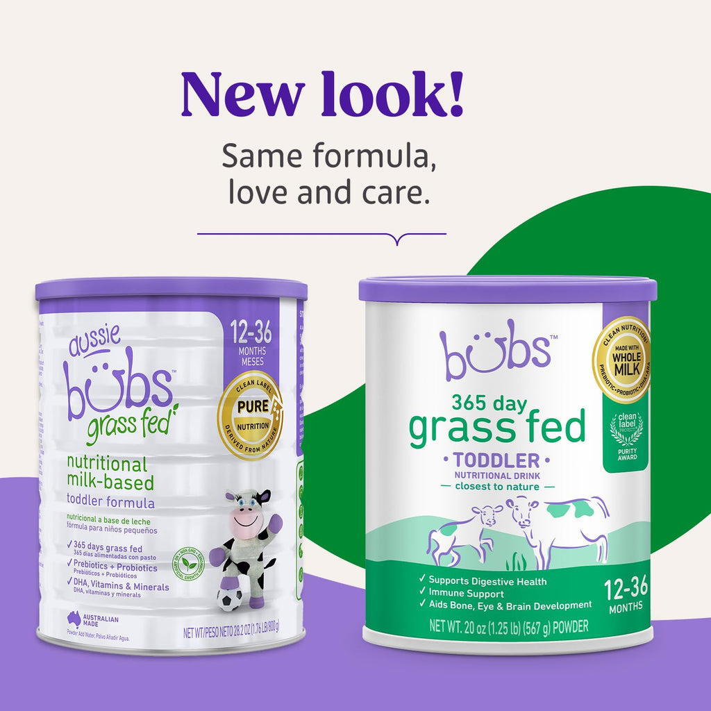 Bubs 365 Day Grass Fed Toddler Nutritional Drink for 12-36 Months, 20 oz (additional view 1)
