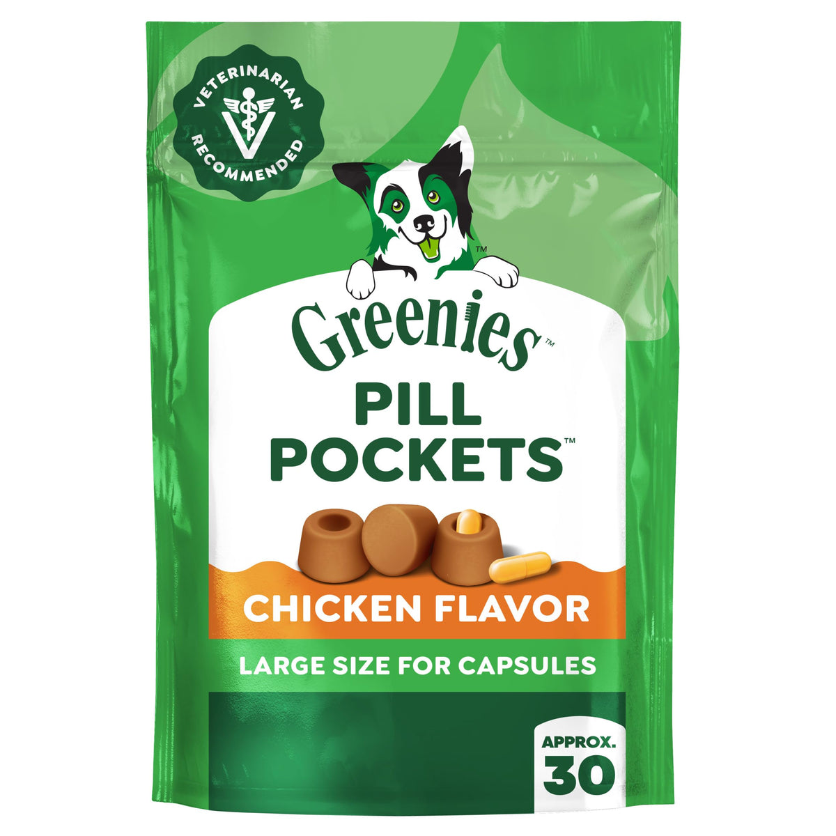 Greenies Pill Pockets Large Size Dog Treats