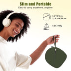 Headphone Case Compatible with JBL/Beats/Sony/BERIBES/SoundCore/TOZO/KVIDIO/JLab/Bose, Ultra-Thin Headphone Bag Travel Carrying Universal - Dark Green view 4