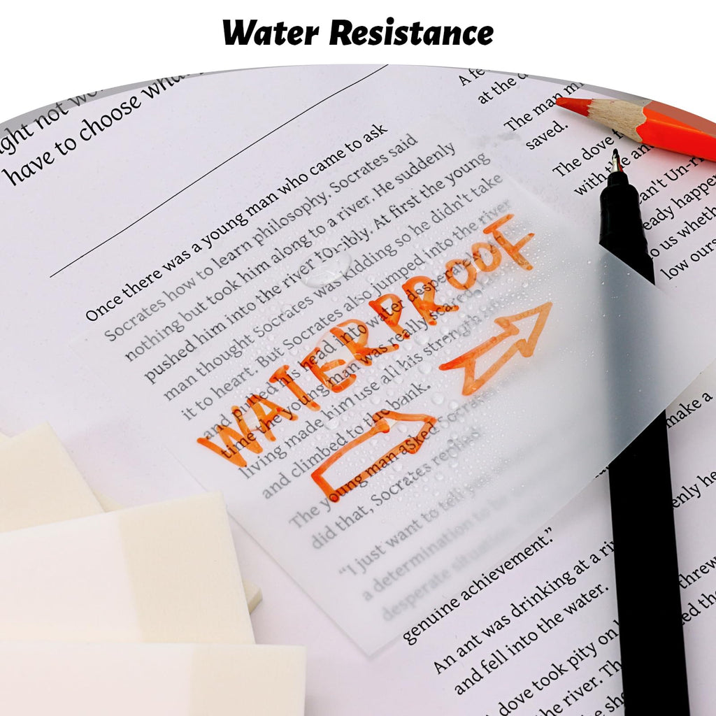 800 Sheets Transparent Sticky Notes
