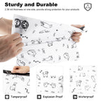 JinRuiKJ Poly Mailers - Naughty Cat-White / 10x13'' - 100 Pack view 2