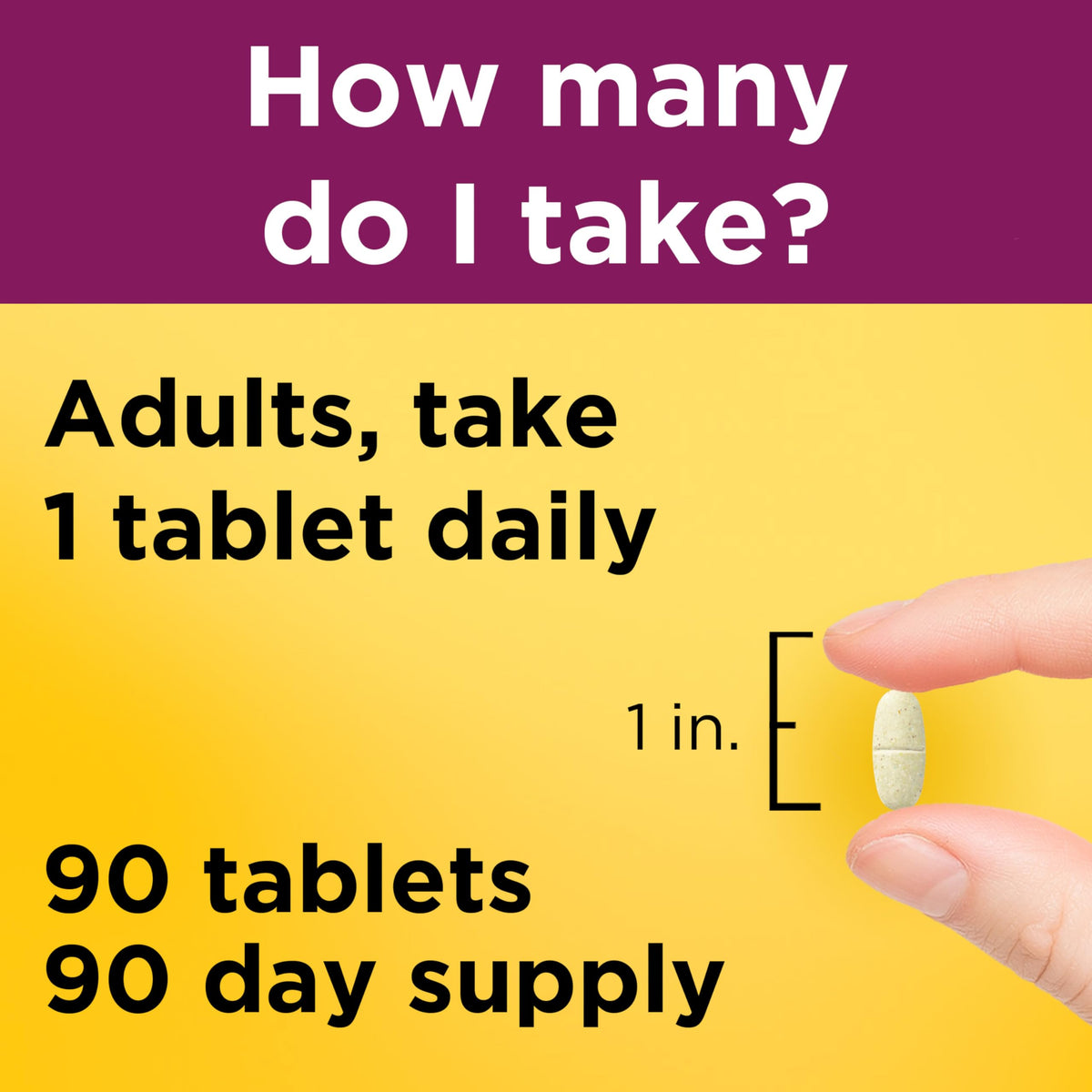 Nature Made Multivitamin 50+ Tablets