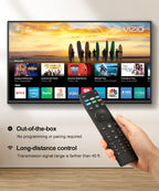 vtinvan for Vizio smart tv Remote Replacement,Compatible with vizio Smart TV