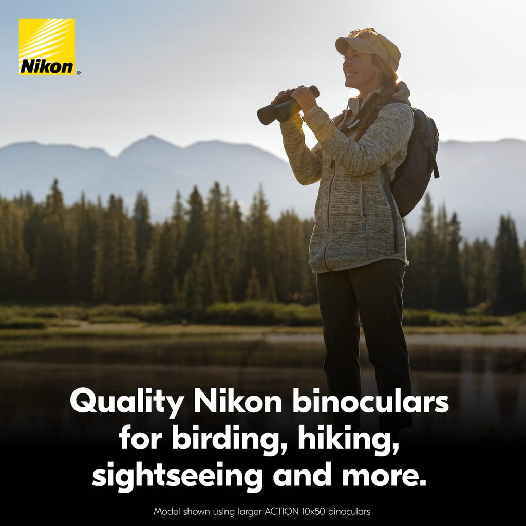 Nikon Action 10x42 Binocular | Multilayer-Coated Nikon Optics, Bright, Wide View, 10x (additional view 5)
