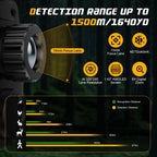 VteePck Thermal Imaging Monocular for Hunting with 12μm Sensor & 1000m Detection, AI 320 (additional view 2)