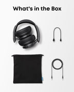 Soundcore by Anker Life Q30 Hybrid Active Noise Cancelling Headphones with Multiple Modes - Jet Black view 5