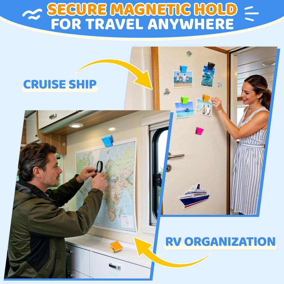 Grtard Magnetic Refrigerator Clips - view 5