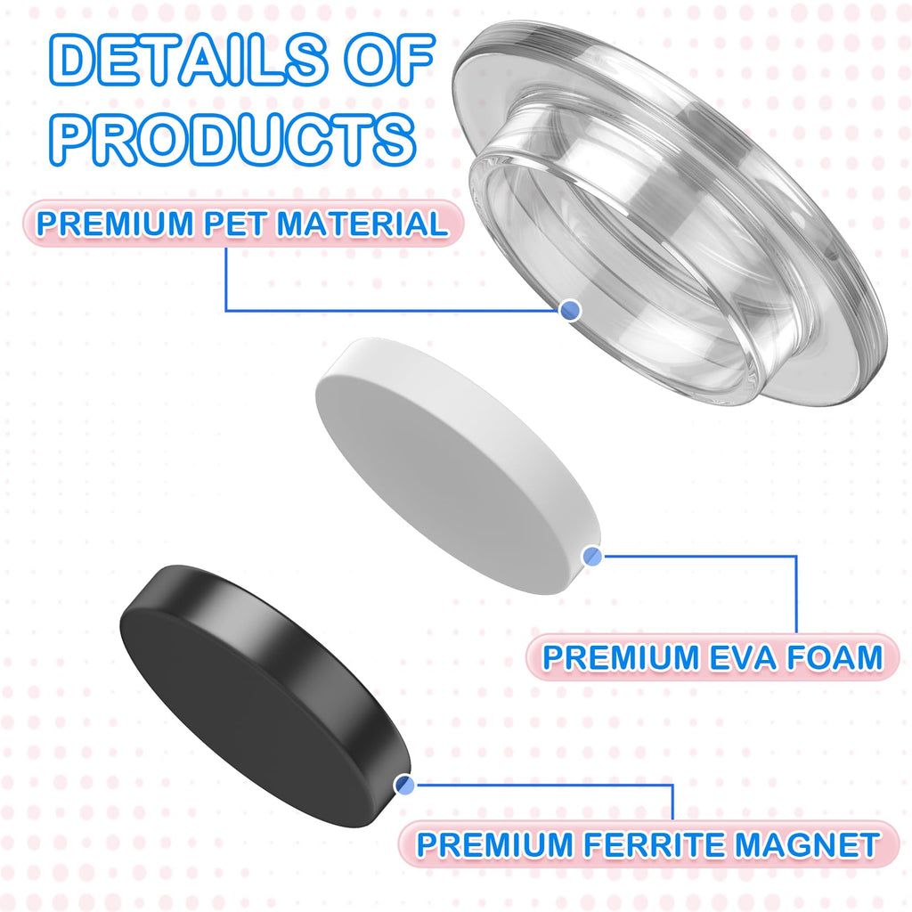 Grtard Magnets for Whiteboard, Round Fridge Magnets