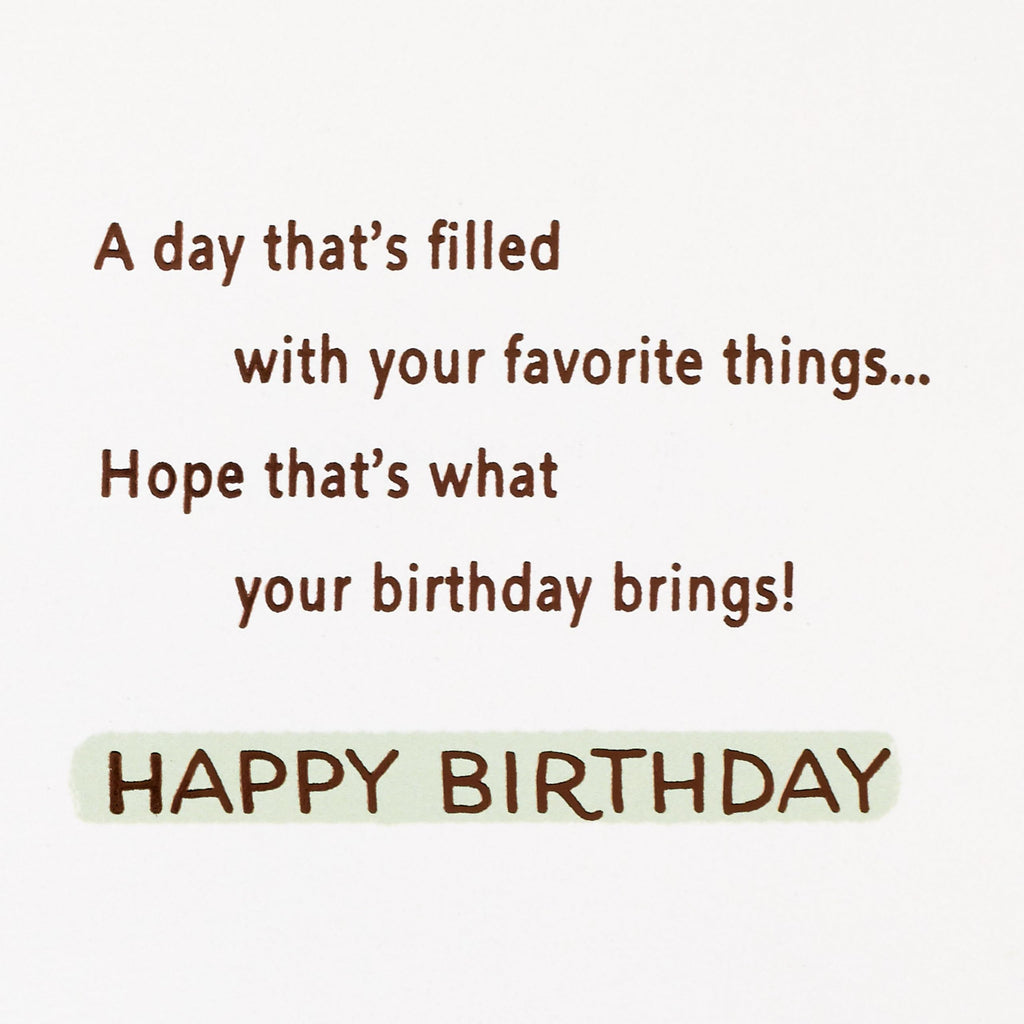 Hallmark Birthday Card