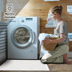 ZALL Waffle Bath Mat - White / 17 x 24 inches(Rectangular) view 4