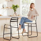 Furniliving 26‘’ Counter Height Bar Stools Set of 2