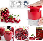 Cherry Pitter Tool Pit Remover - Burgundy view 3