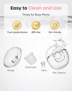 Nuliie S32 Wearable Breast Pump Hands-Free, More Private Electric Pump (additional view 2)