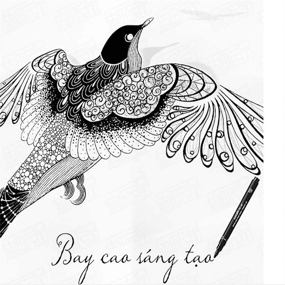 UNI-BALL PIN DRAWING PEN FINELINER ULTRA FINE LINE MARKER 0.3mm BLACK Ink - [Pack of 3] (additional view 2)