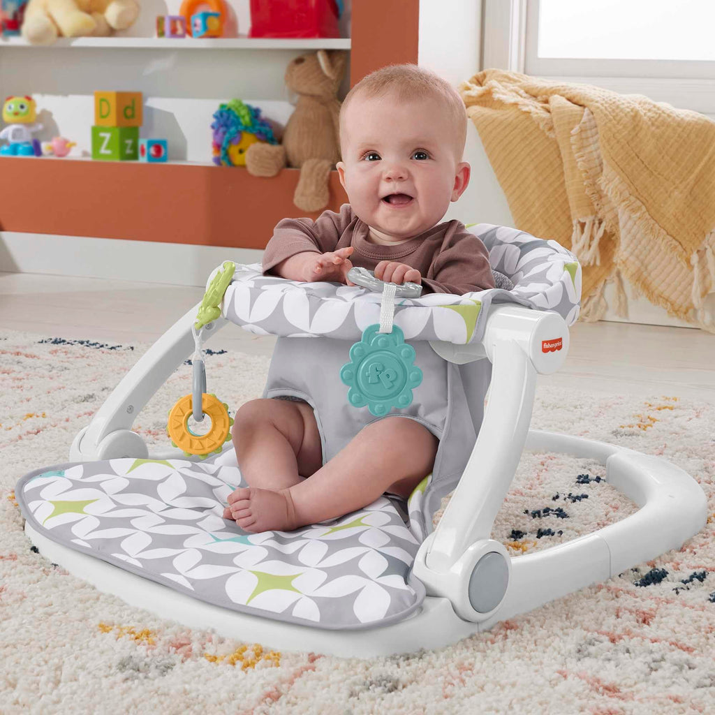 Fisher-Price Sit-Me-Up Floor Seat, Starlight Bursts (HNB38)