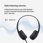 Belkin SoundForm Mini Kids Headphones - Black / Wired view 1