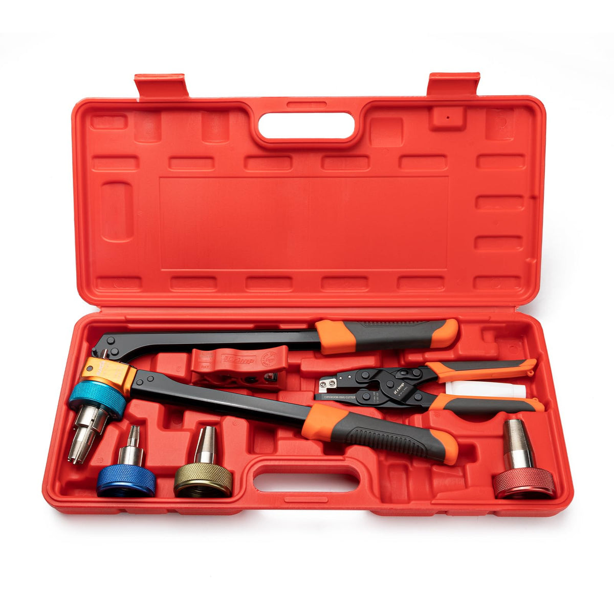 IWISS PEX-A Expansion Tool Kit with 3/8’’, 1/2’’ 3/4’’ & 1’’ Auto Rotation Expander